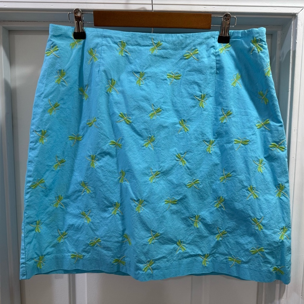 Talbots Dragonfly Skirt Size 14